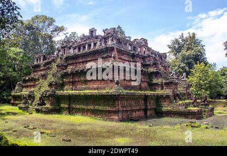 Angkor Parco Archeologico, situato nel nord della Cambogia, Siem Reap Foto Stock
