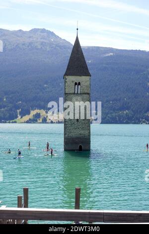 Der versunkene, Südtirol, Italien Foto Stock