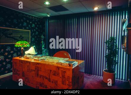 1989 Doctor's Office è confortevole, Stati Uniti Foto Stock