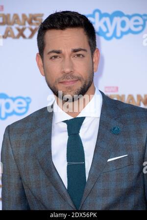Zachary Levi partecipa alla prima mondiale dei "Guardiani della galassia" di Marvel al Dolby Theatre di Los Angeles, California, USA il 21 luglio 2014. Foto di Lionel Hahn/ABACAPRESS.COM Foto Stock