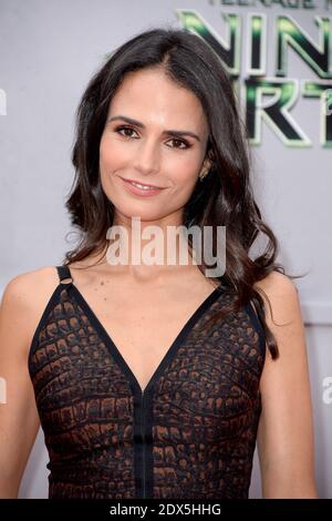 Jordana Brewster partecipa alla prima di Los Angeles di Paramount Pictures Teenage Mutant Ninja Turtles il 3 agosto 2014 a Los Angeles, California, USA. Foto di Lionel Hahn/ABACAPRESS.COM Foto Stock