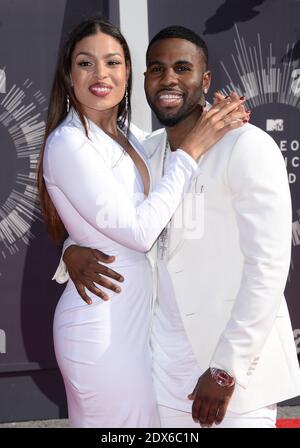 Jordin Sparks e Jason Derulo partecipano ai MTV Video Music Awards 2014 al Forum il 24 agosto 2014 a Inglewood, Los Angeles, CA, USA. Foto di Lionel Hahn/ABACAPRESS.COM Foto Stock