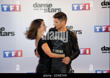 Rayane Bensetti, Denitsa Ikonomova partecipa alla Photocall 'danse avec Les Stars 2014' al TF1 di Parigi, Francia, il 10 settembre 2014.Foto di Alban Wyters/ABACAPRESS.COM Foto Stock