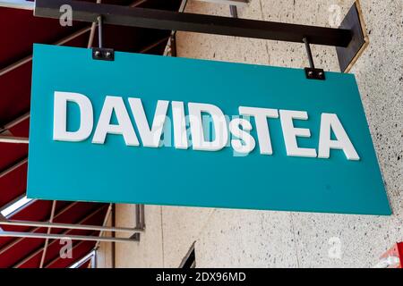 Il negozio DAVIDsTEA si trova a Niagara-on-the-Lake, Ontario, Canada Foto Stock