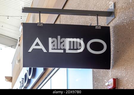 Il negozio Aldo si trova a Niagara-on-the-Lake, Ontario, Canada Foto Stock