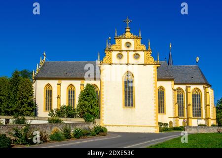 Germania, Baviera, Dettelbach, chiesa del pellegrinaggio Maria im Sand esterno Foto Stock