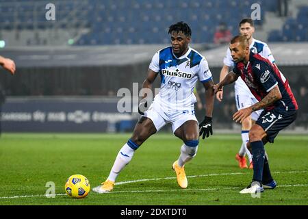 Bologna, Italia. 23 dicembre 2020. Atalanta BC durante il FC Bologna vs Atalanta Bergamasca Calcio, Serie calcistica Italiana A Bologna, Italia, Dicembre 23 2020 Credit: Independent Photo Agency/Alamy Live News Foto Stock