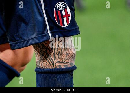 Mitchell Dijks (Bologna FC) durante il Bologna FC vs Atalanta Bergamasca Calcio, Calcio italiano Serie A Match, Bologna, Ita - Photo .LM/Alessio Marini Foto Stock