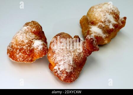 SFINCI tradizionali ciambelle fritte italiane siciliane Foto Stock