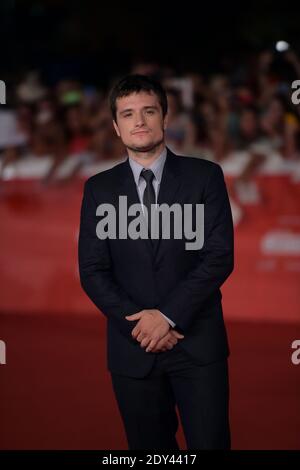 Josh Hutcherson partecipa a Escobar: Paradise Lost in anteprima durante il 9° Festival del Cinema di Roma il 19 ottobre 2014 a Roma. Foto di Eric Vandeville/ABACAPRESS.COM Foto Stock