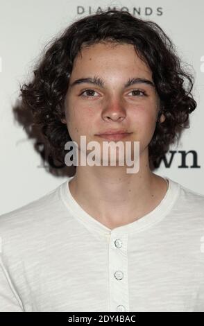 Max Burkholder alla prima di Low Down all'Arclight Theatre di Hollywood, Los Angeles, CA, USA, 23 ottobre 2014. Foto di Baxter/ABACAPRESS.COM Foto Stock