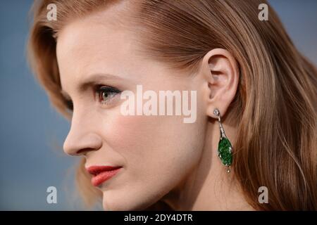 Jessica Chastain partecipa alla prima di Paramount Pictures Interstellar al TCL Chinese Theatre IMAX di Los Angeles, CA, USA, il 26 ottobre 2014. Foto di Lionel Hahn/ABACAPRESS.COM Foto Stock