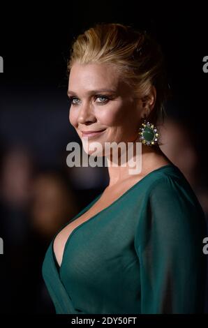 Laurie Holden frequenta la prima di Universal Pictures Dumb e Humber to a Los Angeles, CA, USA, il 3 novembre 2014. Foto di Lionel Hahn/ABACAPRESS.COM Foto Stock