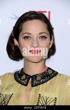 Marion Cotillard partecipa alla proiezione di 'Two Days, One Night' durante l'AFI FEST 2014 presentata da Audi al Teatro Egiziano di Los Angeles, CA, USA il 7 novembre 2014. Foto di Lionel Hahn/ABACAPRESS.COM Foto Stock