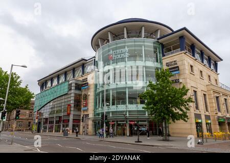 The Cornerhouse Nottingham, un centro ricreativo e di intrattenimento vicino al Theatre Royal & Royal Concert Hall, Nottingham centro città, Notts., Regno Unito. Foto Stock