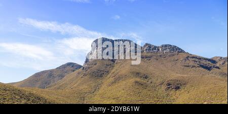 Bluff Knoll, la vetta più alta del Sitrling Range National Park, a nord dell'Alabany nell'Australia occidentale Foto Stock