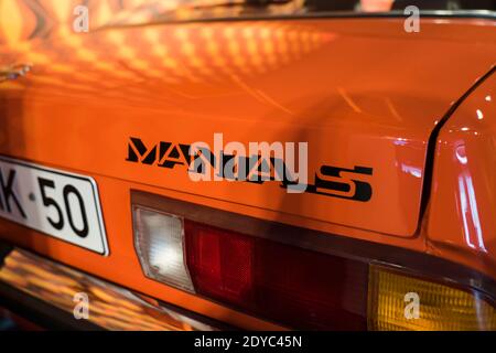 Opel Manta, Adam Opel AG., Museo PS.SPEICHER, Einbeck, bassa Sassonia, Germania, Foto Stock