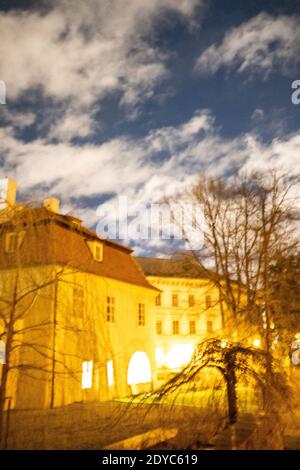 Immagine di Praga, capitale della Repubblica Ceca. Ilustration de Prague, capitale de la Republique assegno. Foto Stock