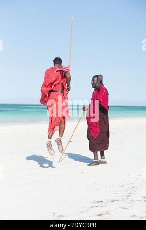 Maasai Foto Stock