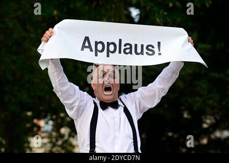 Vienna, Austria. 15 settembre 2011. Buskers Festival Vienna al Karlsplatz Foto Stock