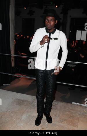 Theophilus London al salone della collezione Haute-Couture Primavera-Estate 2013 Alexandre Vauthier a Parigi, Francia, il 22 gennaio 2013. Foto di Jerome Domine/ABACAPRESS.COM Foto Stock