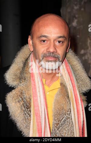 Christian Louboutin alla mostra della collezione Haute-Couture Primavera-Estate 2013 Alexandre Vauthier a Parigi, Francia, il 22 gennaio 2013. Foto di Jerome Domine/ABACAPRESS.COM Foto Stock