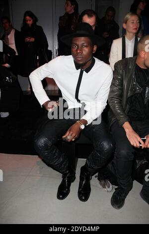 Theophilus London al salone della collezione Haute-Couture Primavera-Estate 2013 Alexandre Vauthier a Parigi, Francia, il 22 gennaio 2013. Foto di Jerome Domine/ABACAPRESS.COM Foto Stock