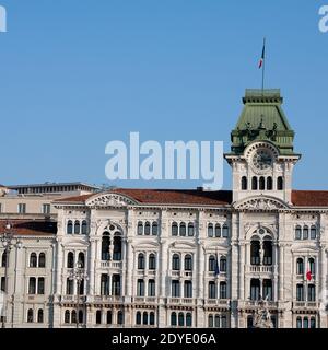 Palazzo del Governo a Trieste Foto Stock