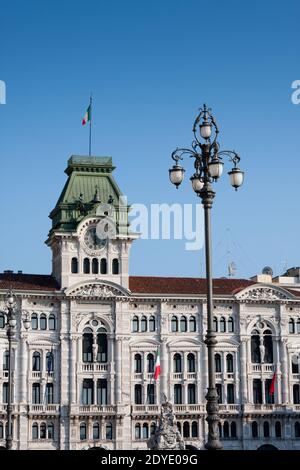 Palazzo del Governo a Trieste Foto Stock