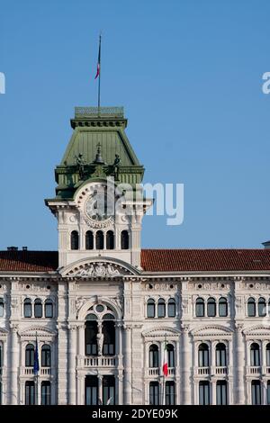 Palazzo del Governo a Trieste Foto Stock