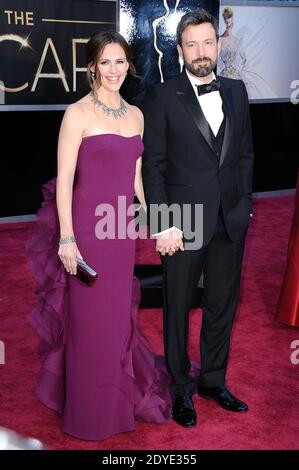 Jennifer Garner e ben Affleck in arrivo per l'85° Academy Awards al Dolby Theatre di Los Angeles, California, USA, 24 febbraio 2013. Foto di Lionel Hahn/ABACAPRESS.COM Foto Stock