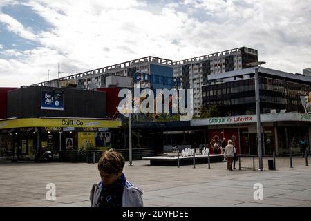 FRA - RENNES. Illustrazione nella città di Rennes. FRA - RENNES. Illustrazione dans la ville de Rennes. Foto Stock