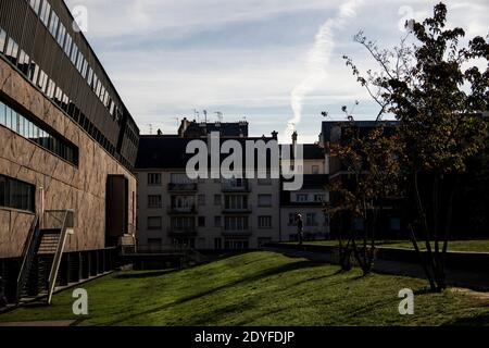 FRA - RENNES. Illustrazione nella città di Rennes. FRA - RENNES. Illustrazione dans la ville de Rennes. Foto Stock