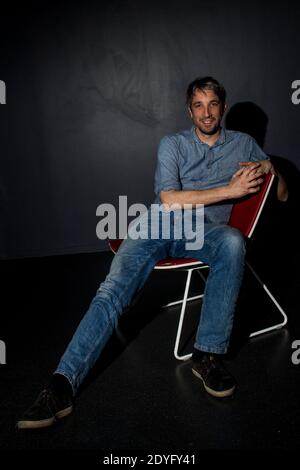 Guillaume Meurice. Ritratto dell'umorista e cronista di Francia Inter Guillaume Meurice. Guillaume Meurice. Ritratto de l'humoriste et chroniqueu Foto Stock