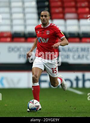 Darren Pratley di Charlton Athletic durante la partita Sky Bet League One alla Valley, Londra. Foto Stock