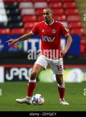 Darren Pratley di Charlton Athletic durante la partita Sky Bet League One alla Valley, Londra. Foto Stock