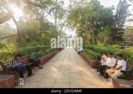 Mumbai India Horniman Gardens nel cerchio di Horniman Foto Stock