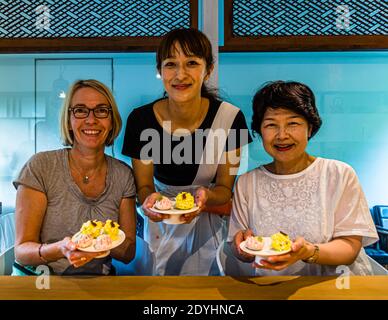 Laboratorio di pasticceria a Izu, Giappone Foto Stock