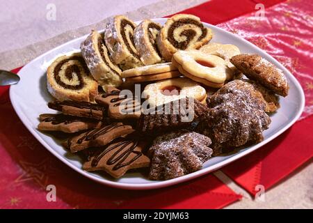 Biscotti fatti in casa Foto Stock