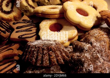 Biscotti fatti in casa Foto Stock