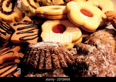 Biscotti fatti in casa Foto Stock