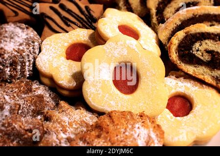 Biscotti fatti in casa Foto Stock