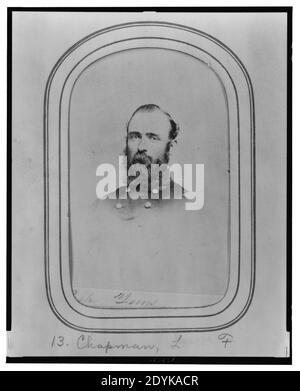 Lansard F. Chapman, busto ritratto, rivolto leggermente verso sinistra Foto Stock