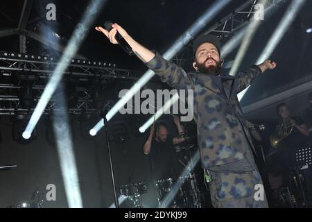 Woodkid, vero nome Yoann Lemoine, suona una Showcase alla Terrazza Martini di Cannes, in Francia, il 22 maggio 2013, nell'ambito del 66esimo festival cinematografico di Cannes. Foto di Laurene Favier/ABACAPRESS.COM Foto Stock