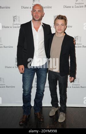 Paul Bartel, Vianney Lebasque in occasione della prima del film "Les Petits Princes" al Drugstore Publicis di Parigi, Francia, il 5 giugno 2013. Foto di Alban Wyters/ABACAPRESS.COM Foto Stock