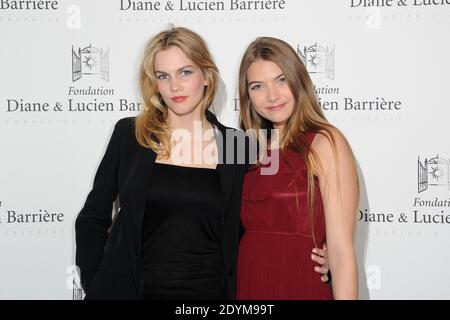 Amelie Chavaudra, Margot Bancilhon partecipa alla prima del film 'Les Petits Princes' al Drugstore Publicis di Parigi, Francia, il 5 giugno 2013. Foto di Alban Wyters/ABACAPRESS.COM Foto Stock