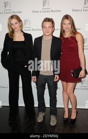 Amelie Chavaudra, Margot Bancilhon , Paul Bartel alla prima del film 'Les Petits Princes' al Drugstore Publicis di Parigi, Francia, il 5 giugno 2013. Foto di Alban Wyters/ABACAPRESS.COM Foto Stock