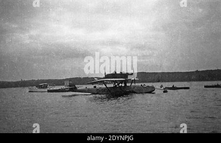 Dornier-Werke Wasserflugzeug Wal D-1422 - balena volante D-1422 Foto Stock