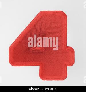 numero di pellicce . rendering 3d Foto Stock