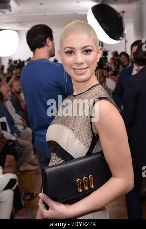 Diese partecipa alla sfilata di moda Julien Fournie Haute Couture Autunno-Inverno 2013-2014, a Parigi, Francia, il 2 luglio 2013. Foto di Nicolas Gouhier/ABACAPRESS.COM Foto Stock